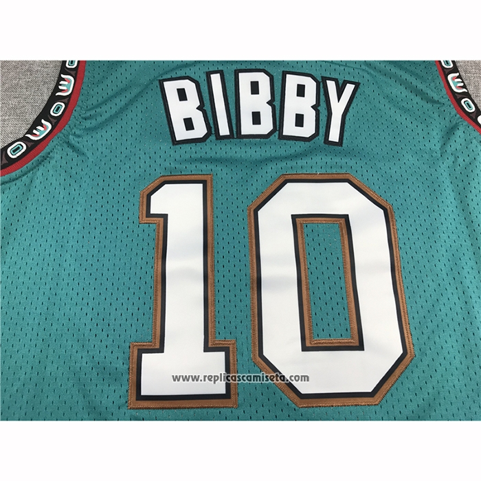 Camiseta Memphis Grizzlies Mike Bibby #10 Historic Retro Verde